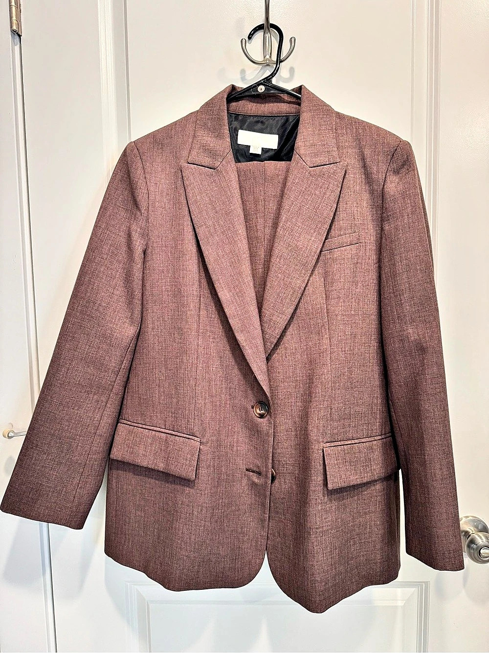 ZARA full suit: Medium Brown Blazer Set Size Medium (Free Pants)